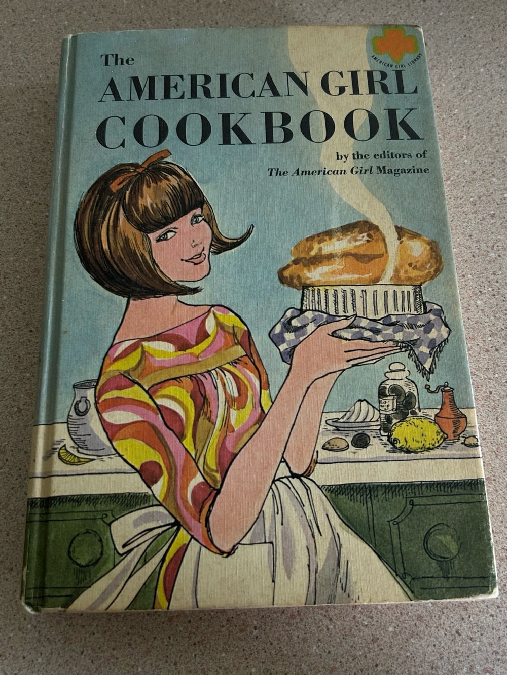 The American Girl Cookbook - Vintage Green Cover